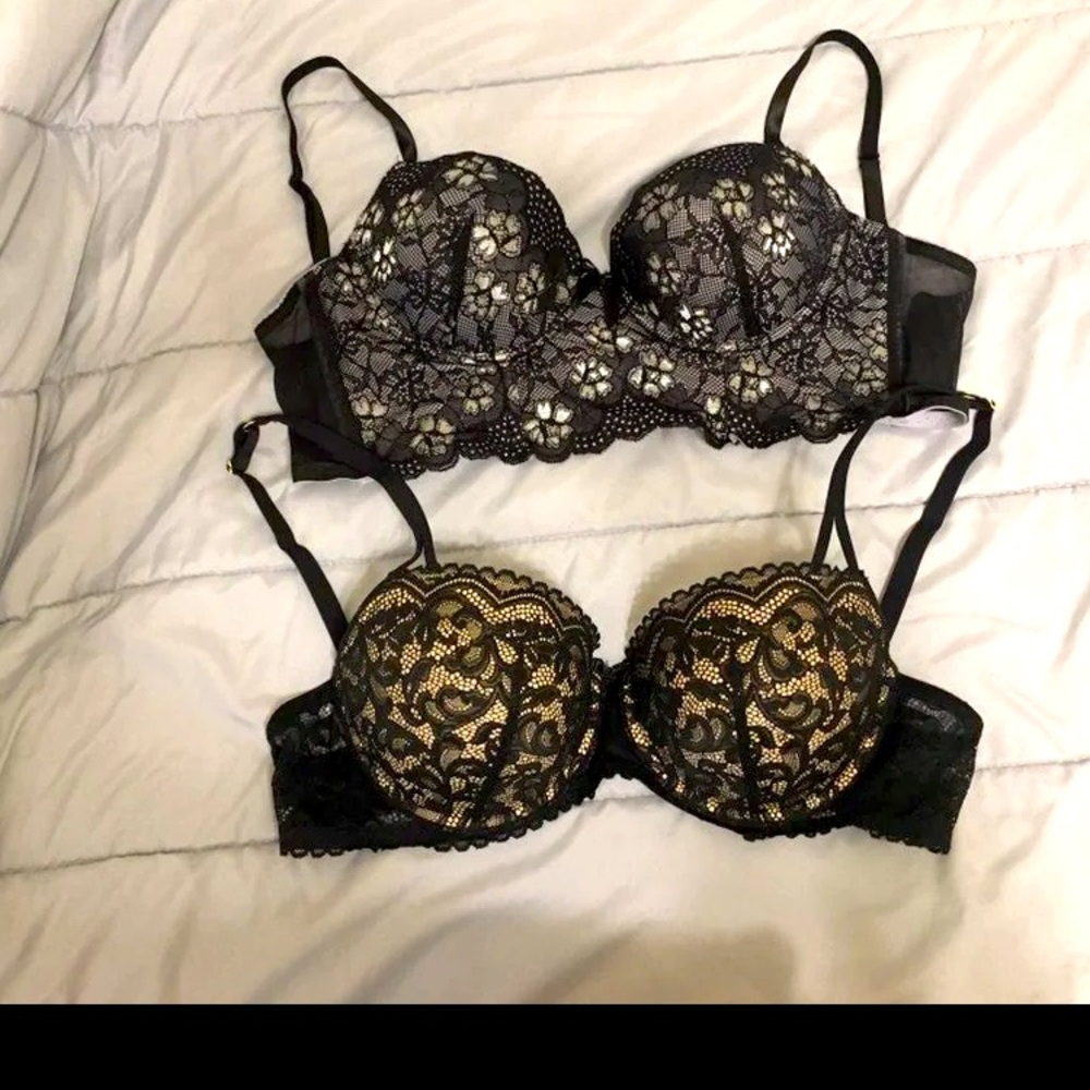 Two lace bras! Size 36C
